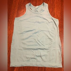 Athleta girl tank top (green/blue)